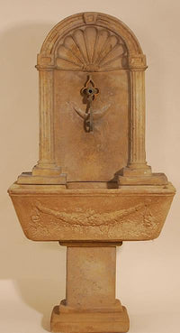 Thumbnail for Foritalico Wall Outdoor Cast Stone Garden Fountain For Spout Fountain Tuscan 