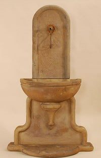 Thumbnail for Livia Wall Outdoor Cast Stone Garden Fountain For Spout Fountain Tuscan 