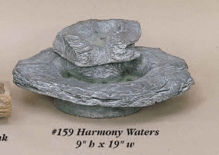 Harmony Waters Cast Stone Outdoor Fountain fountain Tuscan 