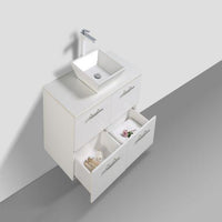 Thumbnail for Eviva Luxury 40 inch bathroom vanity with Porcelain vessel sink Vanity Eviva 
