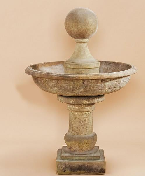 Stratos Outdoor Cast Stone Garden Fountain Fountain Tuscan 