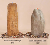 Thumbnail for Rubicon Rock-Small Outdoor Cast Stone Garden Fountain Fountain Tuscan 