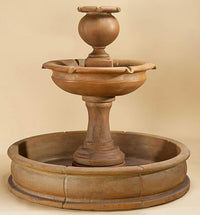 Thumbnail for Cannes Pond Outdoor Cast Stone Garden Fountain Fountain Tuscan 