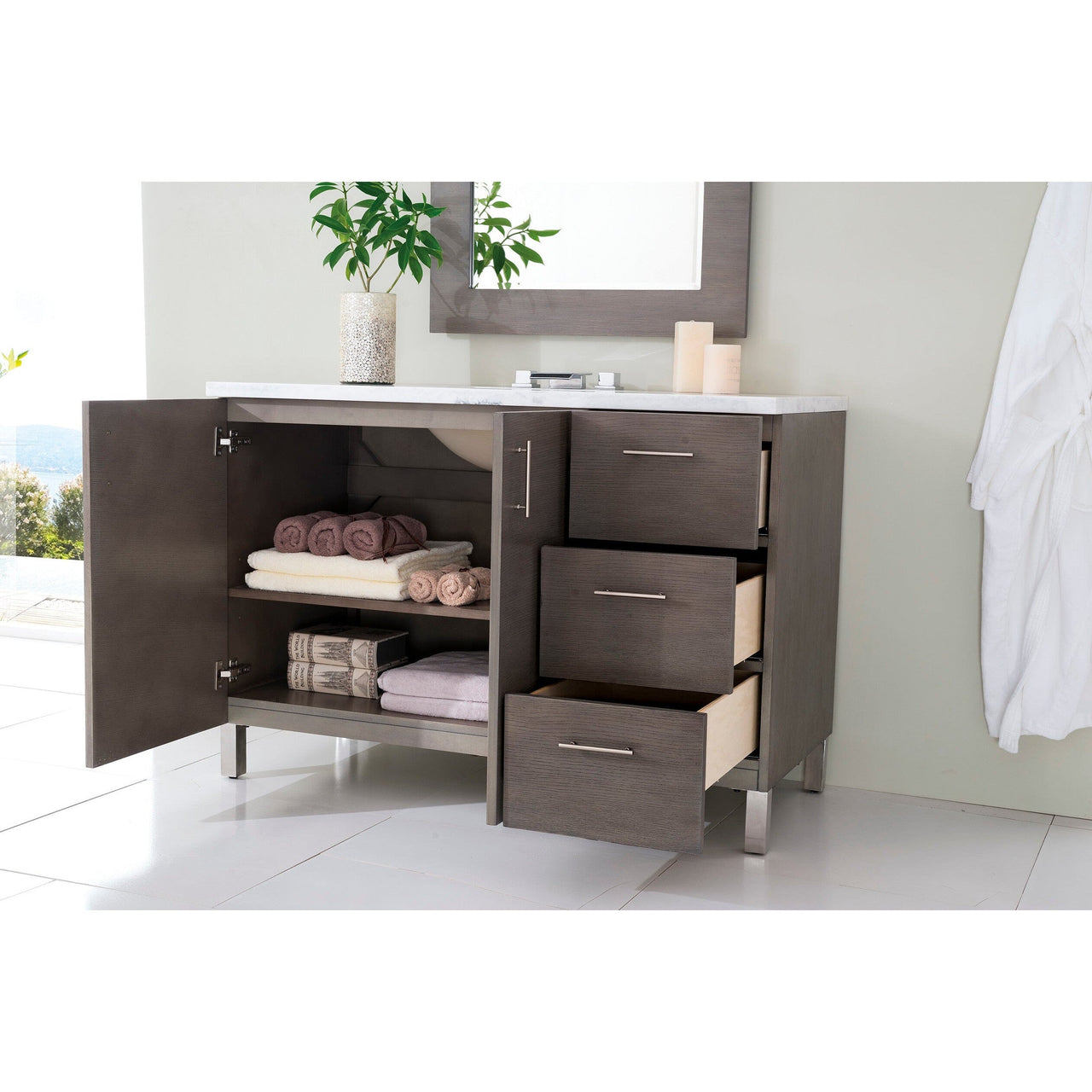 James Martin Metropolitan 48" Single Vanity Vanity James Martin 