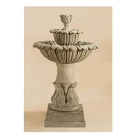 Thumbnail for Calanthia Outdoor Cast Stone Garden Fountain Short Fountain Tuscan 