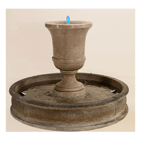 Thumbnail for Fascea Urna Outdoor Cast Stone Garden Fountain Fountain Tuscan 