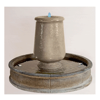 Thumbnail for Planum Urna Outdoor Cast Stone Garden Fountain Fountain Tuscan 
