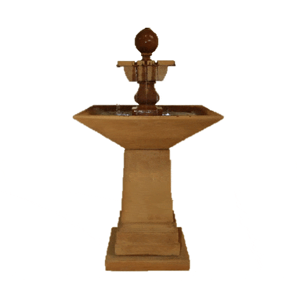 Avalon Outdoor Cast Stone Garden Fountain Fountain Tuscan 