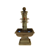 Thumbnail for Avignon Solange Outdoor Cast Stone Garden Fountain For Spouts Fountain Tuscan 