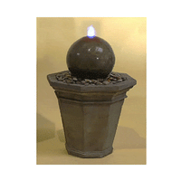 Thumbnail for Octoball Outdoor Cast Stone Garden Fountain Small Fountain Tuscan 