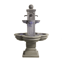 Thumbnail for Catalina Terrace Outdoor Cast Stone Garden Fountain for Spouts Fountain Tuscan 