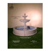 Thumbnail for Vicentina Outdoor Cast Stone Garden Fountain For Pond Fountain Tuscan 