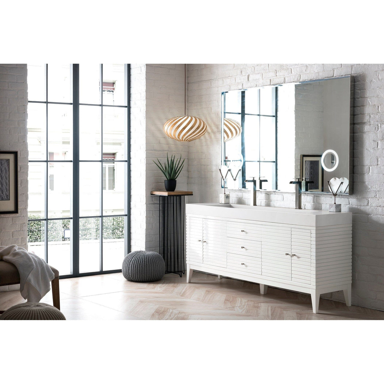 James Martin Linear 72" Double Vanity Vanity James Martin 
