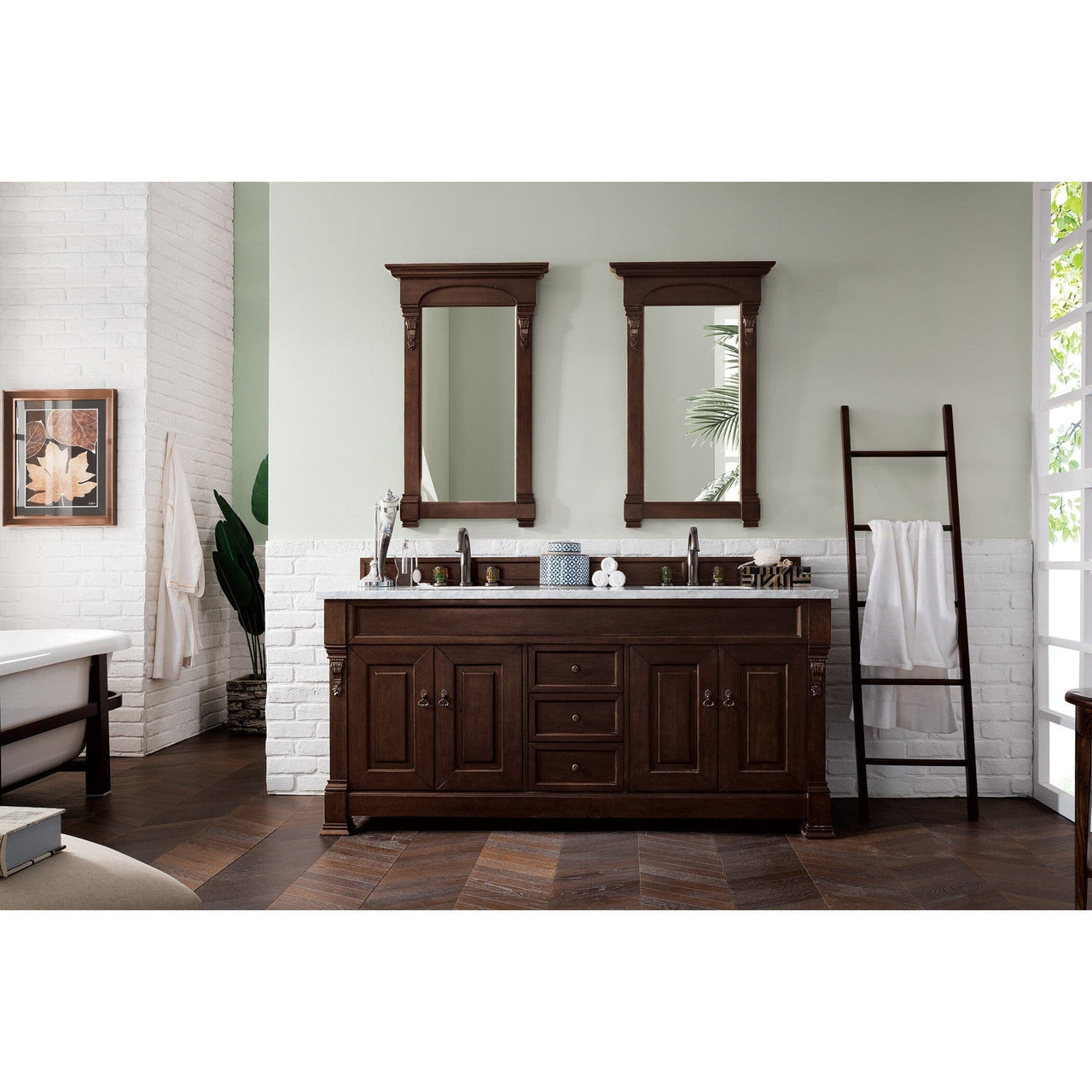 James Martin Brookfield 72" Double Vanity Vanities James Martin 