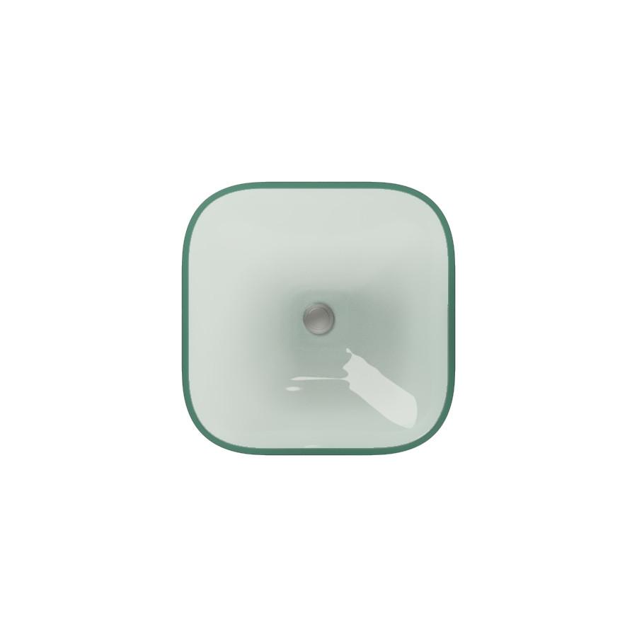 Cantrio Glass Square Vessel Sink GS-101F Glass Series Cantrio 