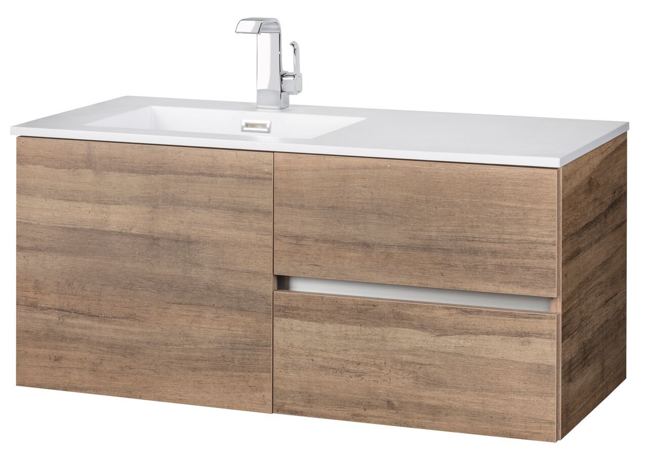 Beachwood Collection 42" Wall Mount Modern Bathroom Vanity - Shanshu By Cutler Cutler Kitchen & Bath Vanity 