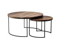 Thumbnail for NovaSolo Barca Nesting Coffee Table Set Coffee Table NovaSolo 