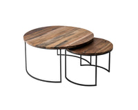 Thumbnail for NovaSolo Barca Nesting Coffee Table Set Coffee Table NovaSolo 