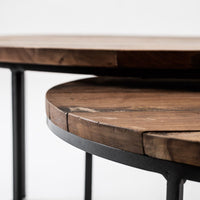 Thumbnail for NovaSolo Barca Nesting Coffee Table Set Coffee Table NovaSolo 