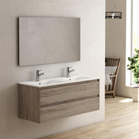 Thumbnail for Eviva Bloom 48″ Bathroom Vanity with White Integrated Porcelain Sink Vanity Eviva Pine Grey 