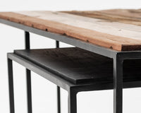 Thumbnail for NovaSolo Rustika Nesting Coffee Table Set Coffee Table NovaSolo 