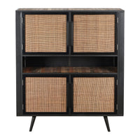 Thumbnail for NovaSolo Nordic Buffet 4 Doors Buffet NovaSolo Natural Boat Wood Finish 