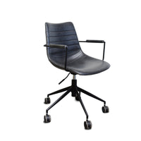 Thumbnail for Toby Office Chair, Black PU Leather Office Chair Gingko 