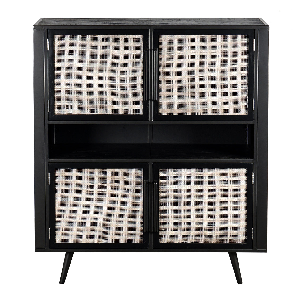 NovaSolo Nordic Buffet 4 Doors Buffet NovaSolo Nordic Black 