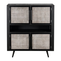 Thumbnail for NovaSolo Nordic Buffet 4 Doors Buffet NovaSolo Nordic Black 