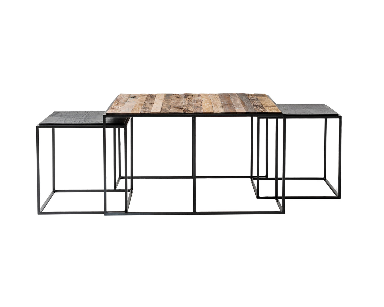 NovaSolo Rustika Nesting Coffee Table Set Coffee Table NovaSolo 80cm 