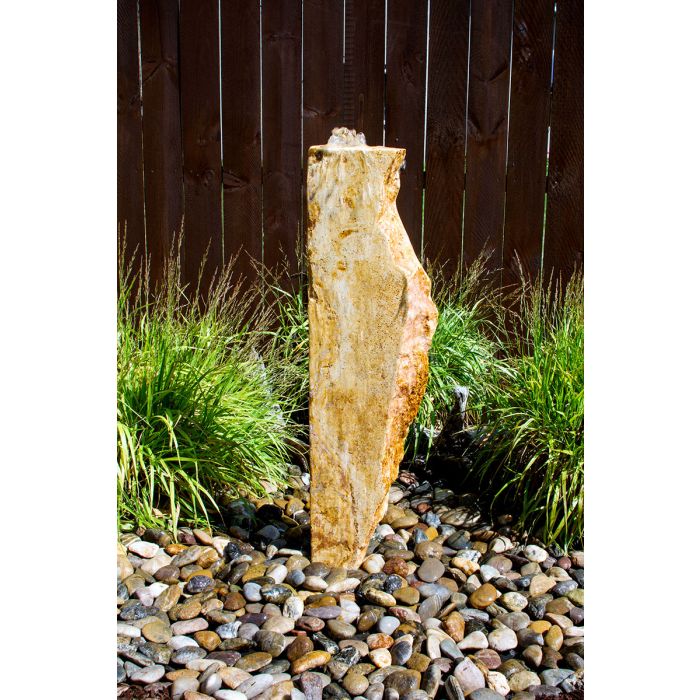 Real Stone Fountains BTTBK038 Petrified Coral Artisan Rock Fountain Fountain Blue Thumb 