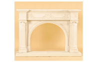 Thumbnail for Girlanda Mantel Cast Stone Fireplace Mantels Tuscan 