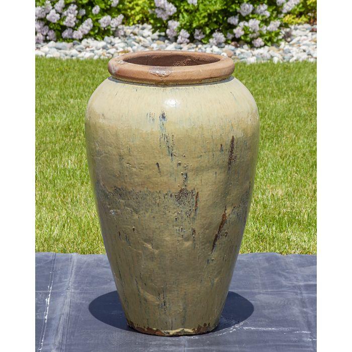 Tuscany FNT3867 Ceramic Triple Vase Complete Fountain Kit Vase Fountain Blue Thumb 