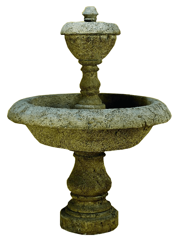 Acqua Terminus Cast Stone Outdoor Garden Fountain Fountain Tuscan 