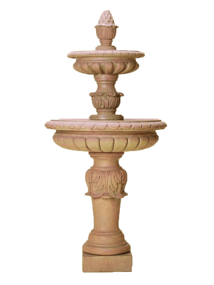 Fonte Acanto Cast Stone Outdoor Garden Fountain Fountain Tuscan 