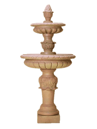 Thumbnail for Fonte Acanto Cast Stone Outdoor Garden Fountain Fountain Tuscan 