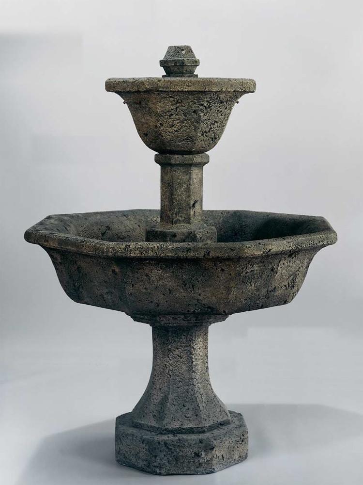 Caterina Cast Stone Outdoor Garden Fountain Fountain Tuscan 