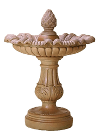Thumbnail for Pavia Pineapple Cast Stone Outdoor Garden Fountain Fountain Tuscan 