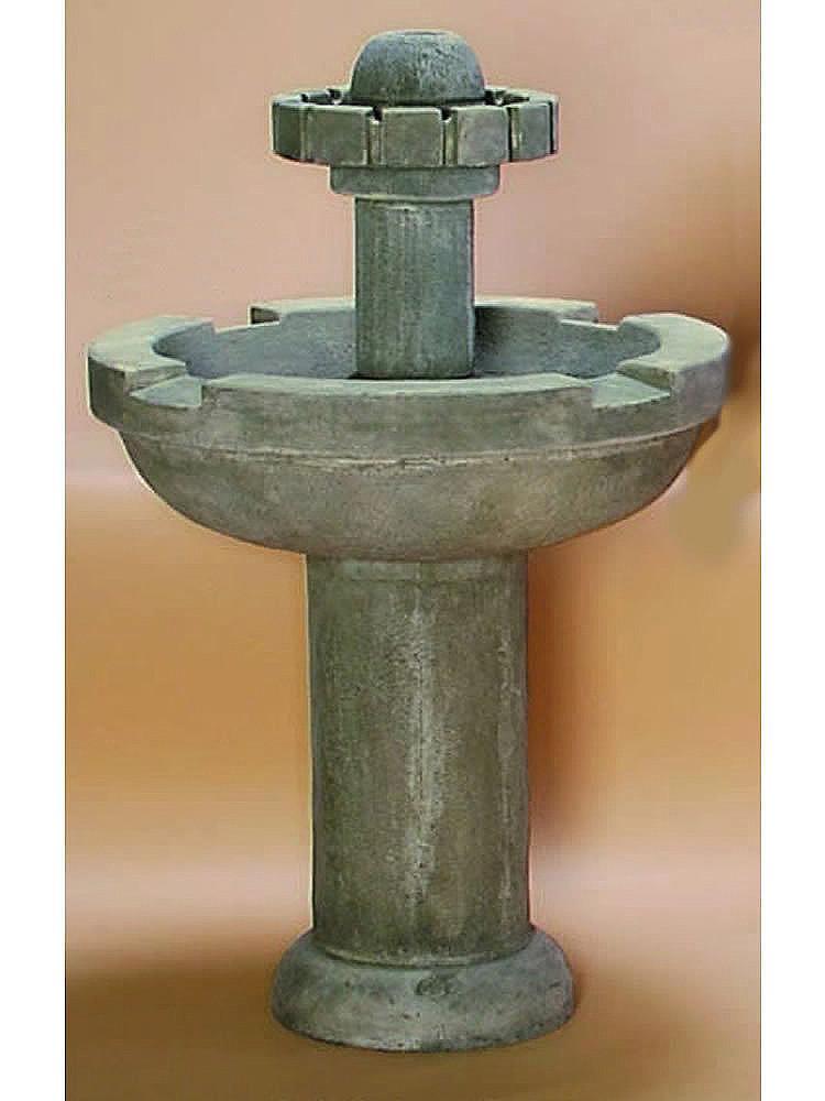 Moderna Cast Stone Outdoor Garden Fountain Fountain Tuscan 