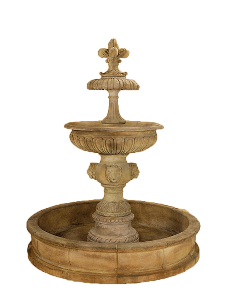 Piazza Veneta Cast Stone Outdoor Fountain Fountain Tuscan 