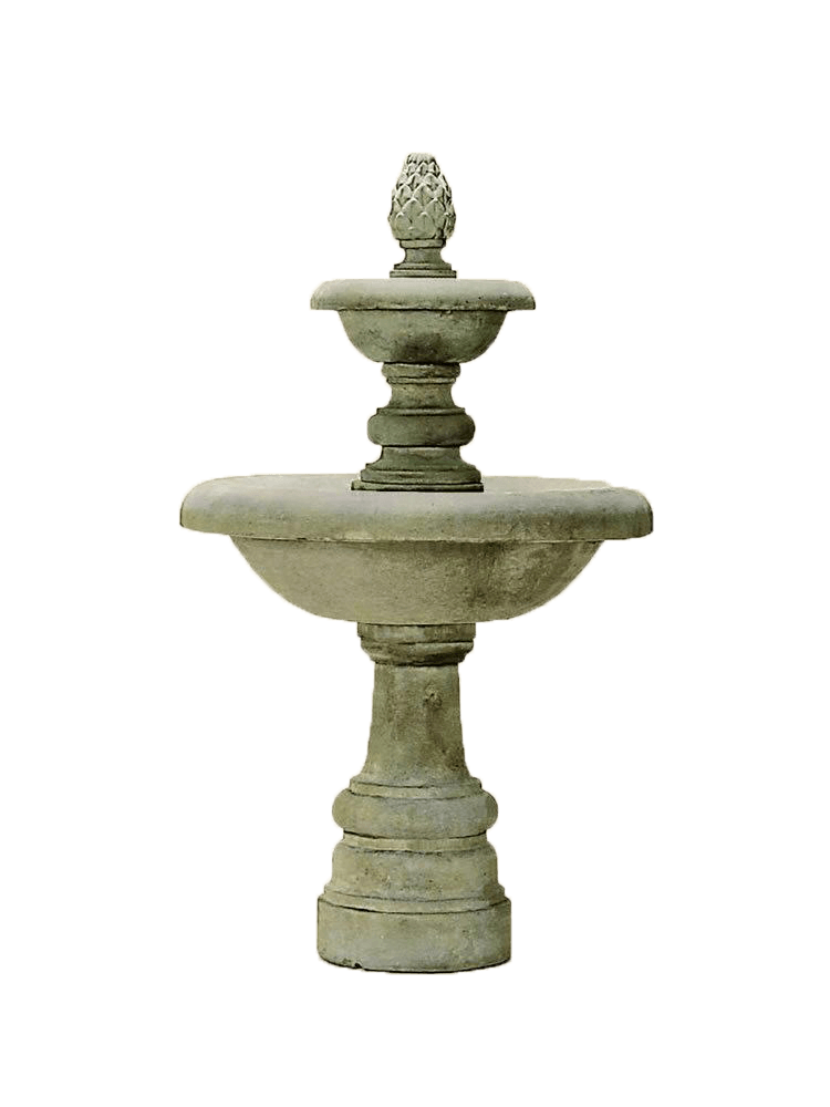Newcastle Garden Cast Stone Outdoor Garden Fountain Fountain Tuscan 