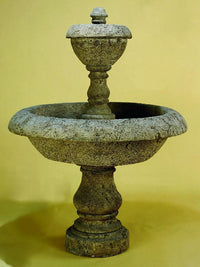 Thumbnail for Acqua Terminus Cast Stone Outdoor Garden Fountain Fountain Tuscan 