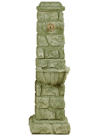 Thumbnail for Rustichella Cast Stone Outdoor Water Fountain for Spout Fountain Tuscan 