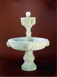 Thumbnail for Pompeana Cast Stone Outdoor Garden Fountain Fountain Tuscan 