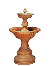 Thumbnail for Siena Ada Cast Stone Outdoor Garden Fountain With Spout Fountain Tuscan 
