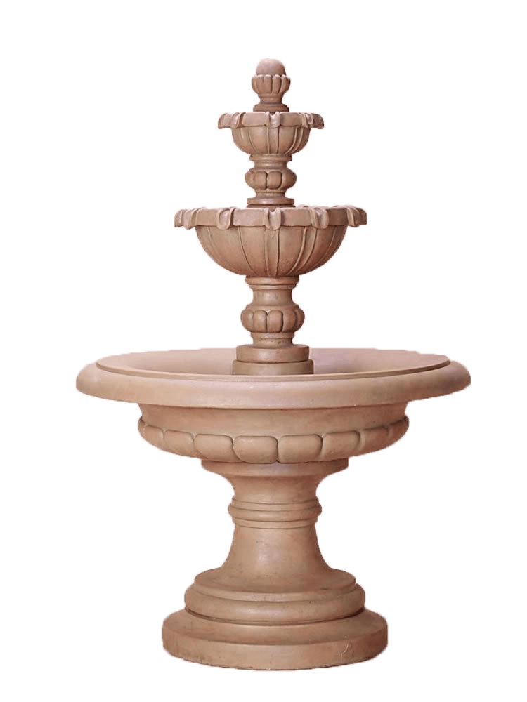 Padova Three Tier Cast Stone Outdoor Garden Fountain Fountain Tuscan 
