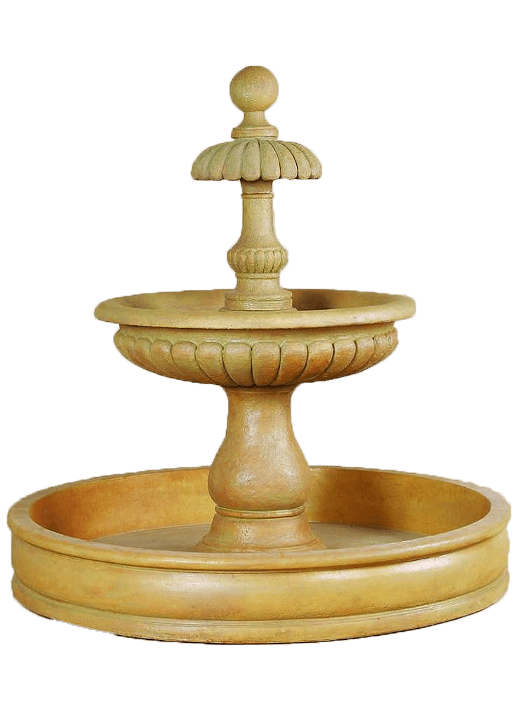 Thermae Pond Outdoor Water Cast Stone Fountain Fountain Tuscan 