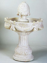 Thumbnail for Festa Cast Stone Outdoor Garden Fountain Fountain Tuscan 