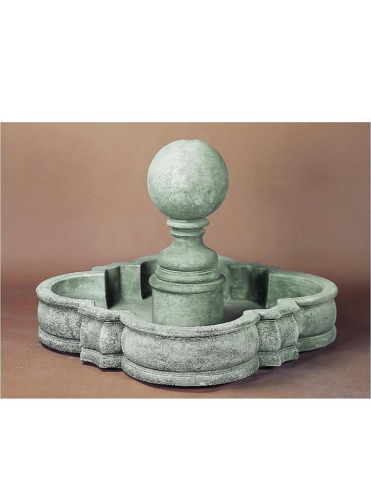 Sfera Cast Stone Outdoor Garden Fountain Fountain Tuscan 