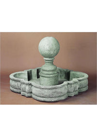 Thumbnail for Sfera Cast Stone Outdoor Garden Fountain Fountain Tuscan 